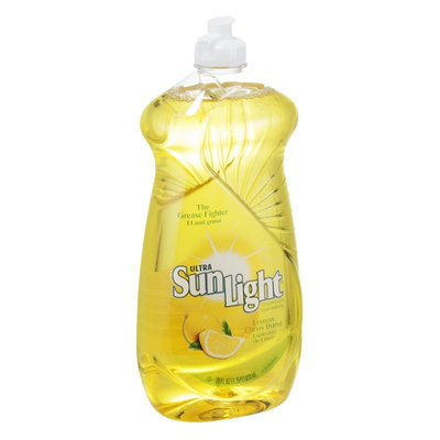 Sun Light Ultra Dishwashing Liquid Lemon Citrus Burst