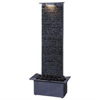 Kenroy Home 50252GYSL Bedrock Falls Natural Grey Slate Indoor/Outdoor Fountain