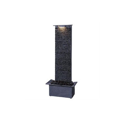 Kenroy Home 50252GYSL Bedrock Falls Natural Grey Slate Indoor/Outdoor Fountain