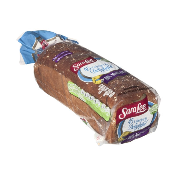Sara Lee 45 Calories & Delightful 100 MultiGrain Bread Reviews 2019