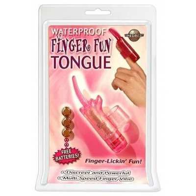 Trinity Vibes Waterproof Finger Fun Tongue Pink