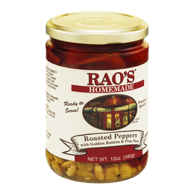 Rao's Homemade Roasted Peppers with Golden Raisins & Pine Nuts