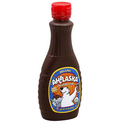 AH!LASKA Chocolate Syrup, 15 oz (Pack of 12)