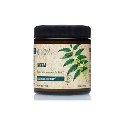 Organix South - Naked Organix Neem Body Butter Fragrance Free - 4 oz.