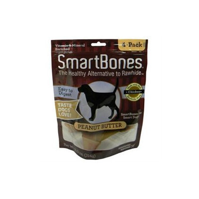 Petmatrix Llc - Smartbones- Peanut Butter Medium-4 Pack - PB-00216