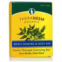 Organix South TheraNeem Therape Cleansing Bar Men's Shaving and Body Bar - 4 oz