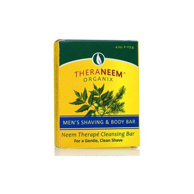 Organix South TheraNeem Therape Cleansing Bar Men's Shaving and Body Bar - 4 oz