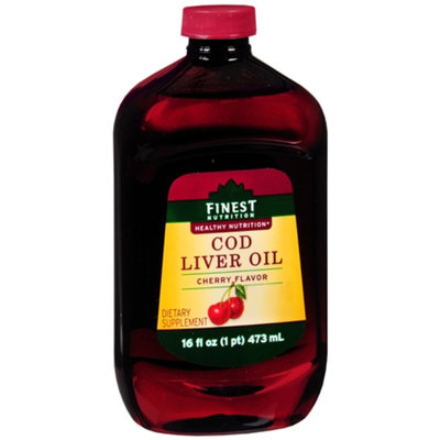 Finest Nutrition Cod Liver Oil Dietary Supplement Liquid