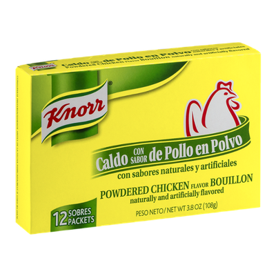 Knorr Powdered Chicken Bouillon - 12 CT