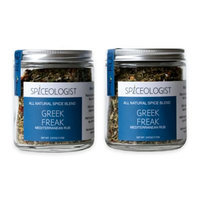 Spiceologist - Greek Freak BBQ Rub/Seasoning, Mediterranean Spice Blend - 9 oz