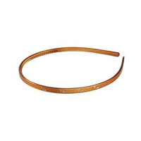 Smoothies Thin Headband with Crystals + Studs-Tort 01523