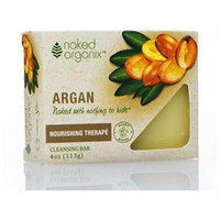 Organix South - Naked Organix Argan Cleansing Bar Fragrance Free - 4 oz.