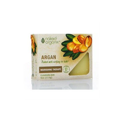 Organix South - Naked Organix Argan Cleansing Bar Fragrance Free - 4 oz.