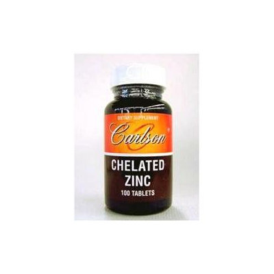 Carlson Labs - Chelated Zinc 30 mg. - 100 Tablets