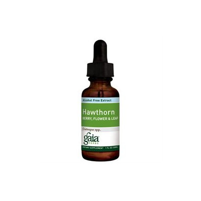 Gaia Herbs Hawthorn Berry Flower and Leaf - 667 mg - 1 fl oz