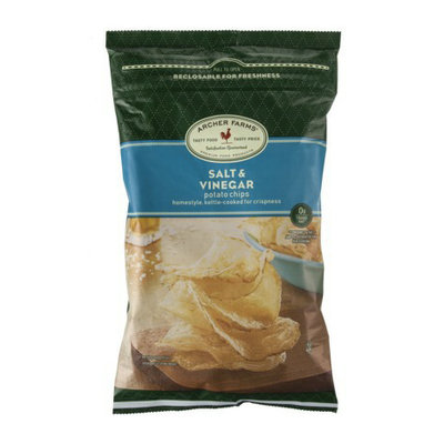 Archer Farms Salt & Vinegar Homestyle Kettle-Cooked Potato Chips - 8