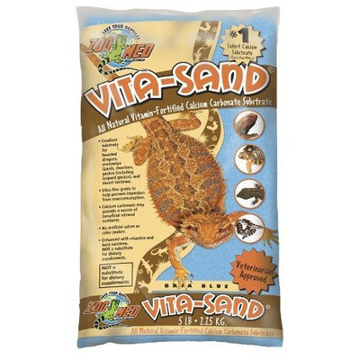 Zoo Med Vita Sand, 5 Pounds, Blue