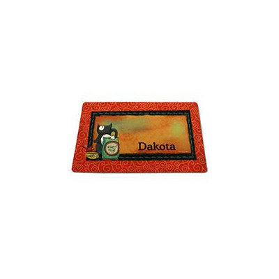 Drymate Hungry Kitty Personalized Cat Litter Box Mat