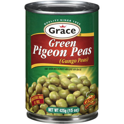 Grace Green Pigeon Peas, 15 oz