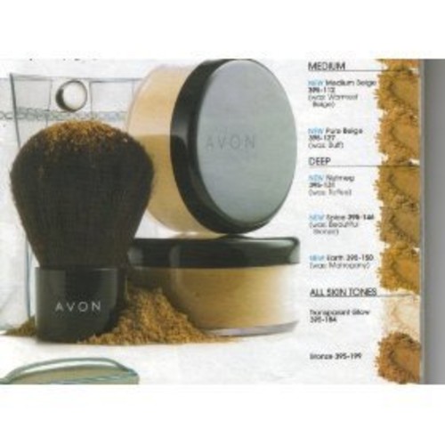 Avon Smooth Minerals Foundation Transparent Glow Powder 0.2 oz