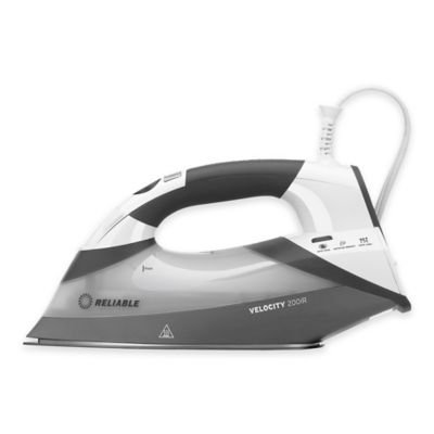 Reliable Velocity 200IR Compact Vapor Generator Steam Iron with Sensor Touch Technology Continuous Steam Technology and Hard Anodized Aluminum Soleplate in