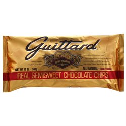 Guittard Guittard Semisweet Chocolate Chips 12 Oz Pack Of 12