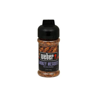 Weber Grill Seasoning Smoky Mesquite, 2.75 oz, 6 pk
