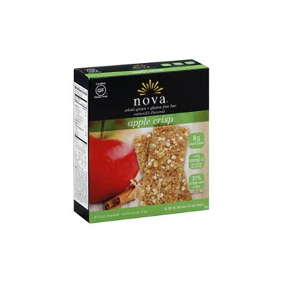 GeniSoy Nova Whole Grain Bars Apple Crisp - 5 Bars