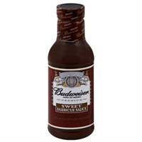 Budweiser Sauce Bbq Sweet 18 OZ, Pack Of 6
