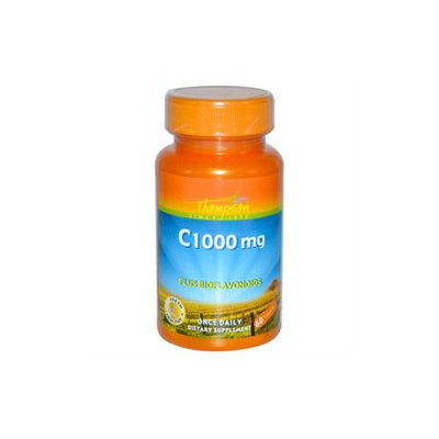 Thompson Nutritional 0658682 C Plus Bioflavonoids - 1000 mg - 60 Capsules