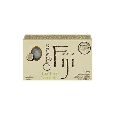 Organic Fiji Organic Face and Body Coconut Oil Soap - Tea Tree Spearmint