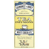 The Tea Room - Organic Chocolate Fusion Bar 30 Cacao White Chocolate Chamomile & Honey - 1.8 oz.