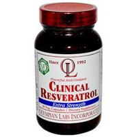 Olympian Labs Inc, Clinical Resveratrol, Extra Strength, 30 Veggie