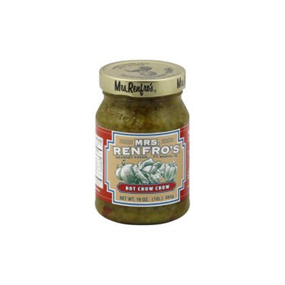 Mrs. Renfro's Mrs. Renfros Hot Chow Chow, 16 oz, - Pack of 6