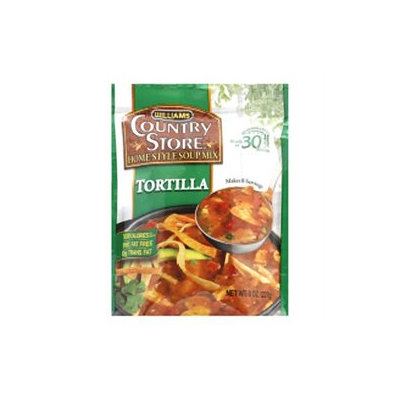 Williams Foods, Inc. Country Store Soup Mix, Home Style, Tortilla, 8 oz (227 g)