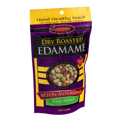 Seapoint Farms Edamame Dry Roasted Goji Blend