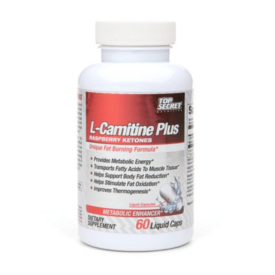 Top Secret L-Carnitine Plus Raspberry Ketones