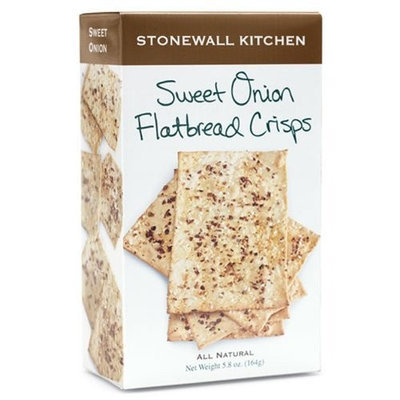Stonewall Kitchen Sweet Onion Flatbread Crisps, 5.8-Ounce (Pack of 3)