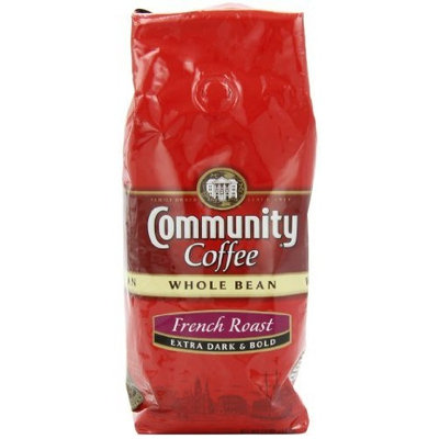 Community Coffee Whole Bean Coffee, French Roast, 12-Ounce Bags (Pack of 3)