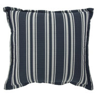 Threshold Outdoor Deep Seating Back Cushion - Navy Stripe