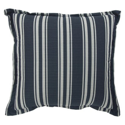 Threshold Outdoor Deep Seating Back Cushion - Navy Stripe