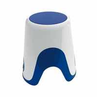 Gedy By Nameeks Gedy 7073-89 White/Blue Finish Bathroom Stool