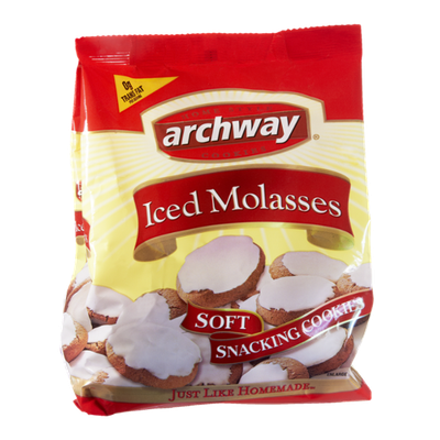 Archway Iced Molasses Soft Snacking Cookies