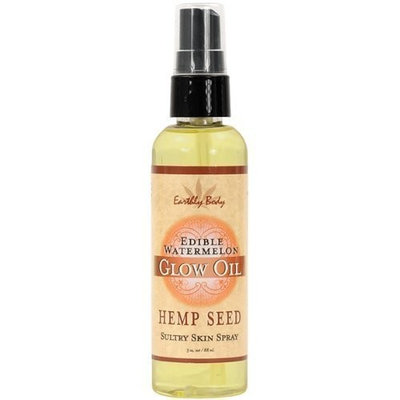 NV Earthly Body Edible Glow Massage Oil - 3 Oz Watermelon