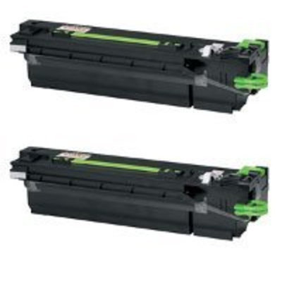 MICR Toner International MTI AR-455MT/NT 2-pack Compatible Black Toner Cartridge for Sharp AR-M350U, M351U, M355N, 355N, 355U, 455N, 455U, MX-355, M450, M455 printers