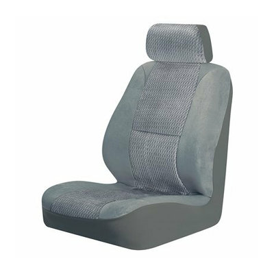 Auto-Expressions Fairfield 2-pk. Low Back Bucket Seat Cover - Gray