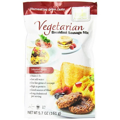 Harmony Valley Vegetarian Sausage Mix, 5.7-Ounce (Pack of 6)