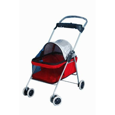 Best Pet Swanky Pet Stroller, Red