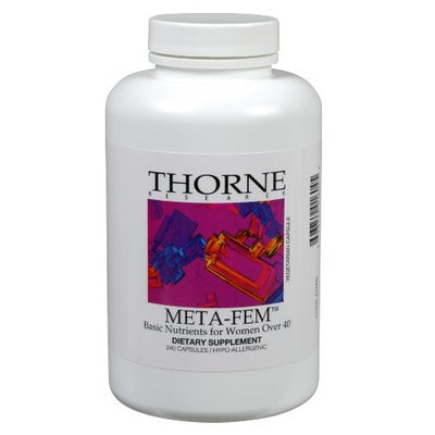THORNE RESEARCH - Meta-Fem (Basic Nutrients For Women Over 40) - 240ct