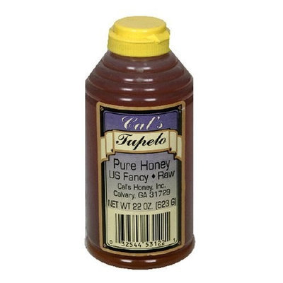 Cal's Honey, Tupelo, 22-Ounce Squeeze Bottle (Pack of 3)